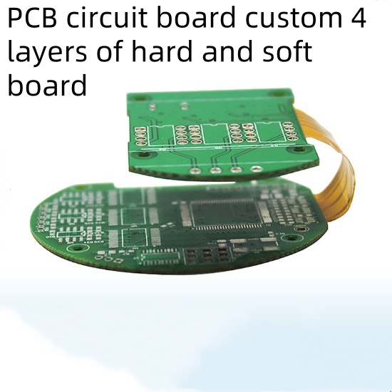 PCB circuit board custom 4 layers of hard and soft board 