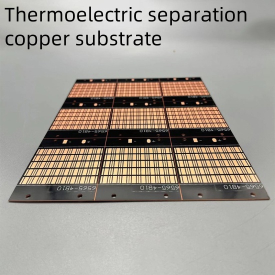 Thermoelectric separation copper substrate
