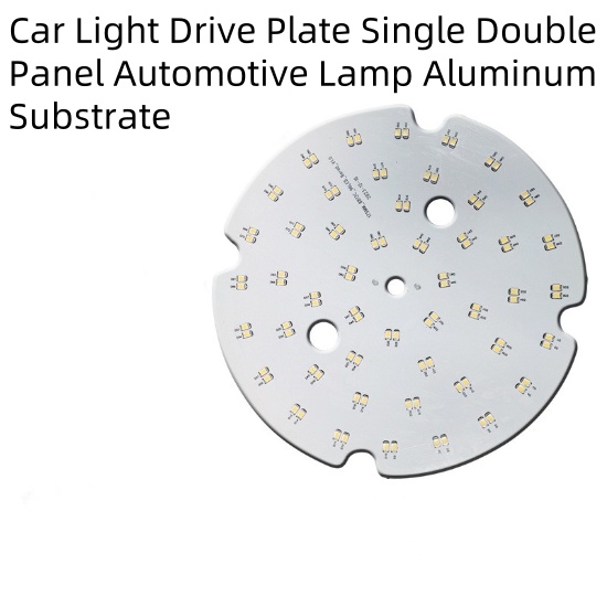 Car Light Drive Plate Single Double Panel Automotive Lamp Aluminum Substrate 