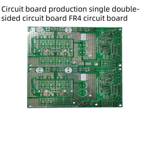 Circuit board production single double-sided circuit board FR4 circuit board