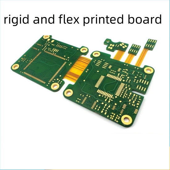 rigid and flex printed board 