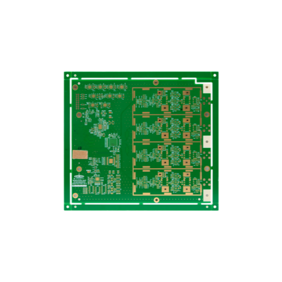 The 12-layer RF PCB circuit board