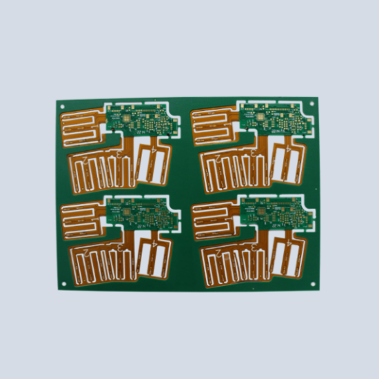 Multilayer rigid-flex circuit board