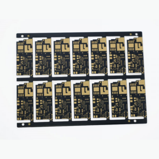 6-layer through-hole industrial control PCB 